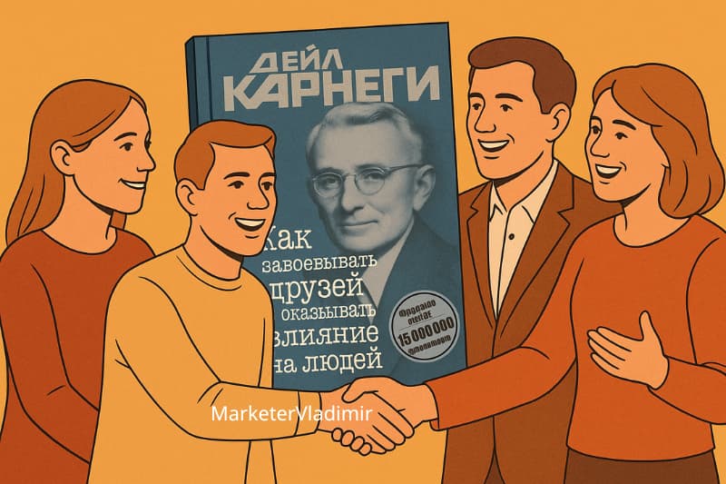 Краткое содержание книги «Как завоёвывать друзей и оказывать влияние на людей» Дейла Карнеги